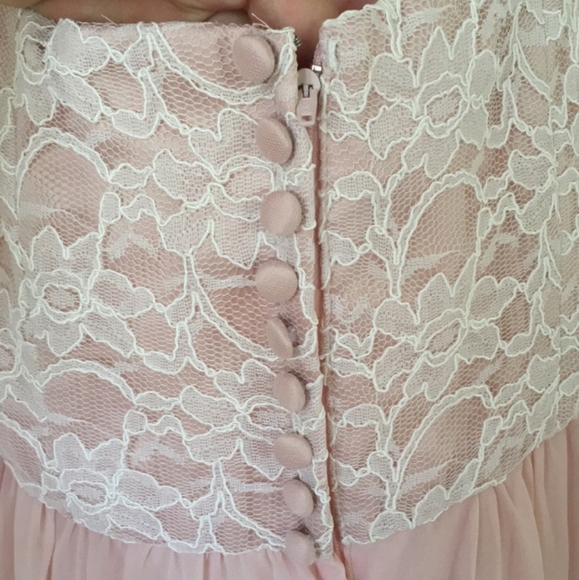 Mori Lee Blush Bridesmaid Dress - Picture 5 of 5